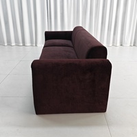 Canapé personnalisé 3 places, canapé sectionnel, tissu de couleur personnalisée, canapé rembourré pour salon, projet de mobilier d'hôtel