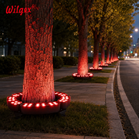 Sicher für Personen und Installateure, ideal für Parks, Campingplätze, Baumumfassungsleuchten, LED-Landschaftsbeleuchtung, DC24V Vollfarbig RGB IP65