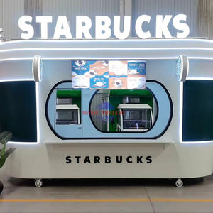 Mobile Kitchen Foodtruck Trailer Food Shop <b>Bbq</b> Food <b>caravan</b> Truck with Full Kitchen - Product Image 1