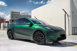 Vinilo para Envoltura de Autos PET Verde Veneno de Alto Brillo, 6.5-8.5mil, Autoadhesivo, Cambia de Color, Protección para Carrocería, Calidad OEM de Fábrica - Product Image 2