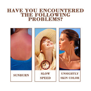 Crema Bronceadora con Glicerina de Coco y Vitamina C, Color Caramelo, Ayuda a Iluminar, Hidratar, Nutrir <span class=keywords><strong>la</strong></span> <span class=keywords><strong>Piel</strong></span>, Suavizar y Unificar el Tono, Aspecto Natural - Product Image 4