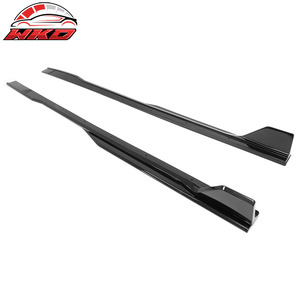 Convient pour Ford Mustang Dark Horse 2024-2026, jupes latérales style GT500, noir brillant - Product Image 6