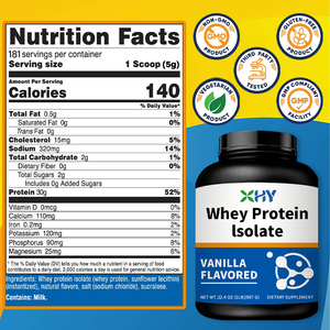 OEM fabrika 100% peynir altı suyu <span class=keywords><strong>Protein</strong></span> tozu izole vanilya çikolata altın standart peyniraltı suyu tozu - Product Image 2