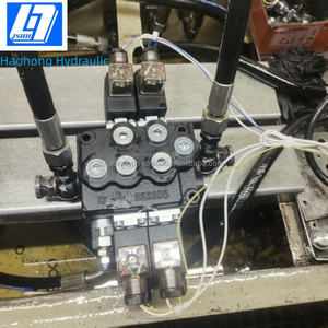 Haohong Drahtlose Fernbedienung 45L/min SD5 2-Spulen Hydraulisches Magnetventil Monoblock Richtungssteuerventil 1 Jahr - Product Image 2