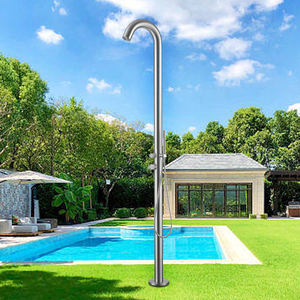 <span class=keywords><strong>Douche</strong></span> <span class=keywords><strong>solaire</strong></span> extérieure pour piscine et jardin 30L 316L en acier inoxydable avec <span class=keywords><strong>douche</strong></span> <span class=keywords><strong>de</strong></span> plafond, robinet <span class=keywords><strong>de</strong></span> mélange et robinet <span class=keywords><strong>de</strong></span> lavage des pieds - Product Image 3