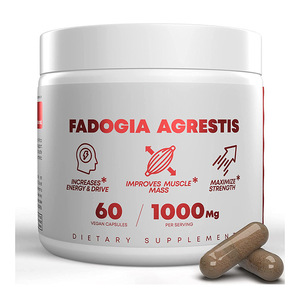 Cápsulas de Extracto de Fadogia Agrestis de Marca Privada, Suplementos de Fadogia Agrestis, Cápsulas de 500 mg - Product Image 4