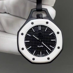 Reloj Colgante Octagonal de Plástico con Logotipo Personalizado al por Mayor, Reloj de Moda Unisex, Diseño Único, MOQ Bajo, Envío Inmediato de Fábrica - Product Image 4