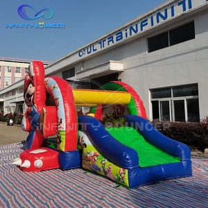 Château <span class=keywords><strong>gonflable</strong></span> personnalisé Maison <span class=keywords><strong>gonflable</strong></span> <span class=keywords><strong>Mario</strong></span> Brothers Château <span class=keywords><strong>gonflable</strong></span> avec toboggan - Product Image 4