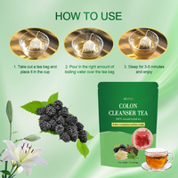 Thé Détox Côlon sous Marque Blanche TikTok, Thé Détox Côlon Naturel à Base de Plantes, Thé Nettoyant Côlon
