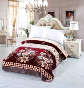 Factory Price New Design Wholesale 2 Ply Hot Sale Mink <strong>Flannel</strong> Fleece Blankets Custom King Size Raschel Blanket for Winter - Product Image 5