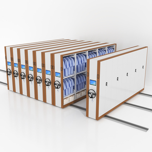 Scaffalature mobili intelligenti compatte libreria Mobile Design regolabile per casa ufficio scuola banca ospedale - Product Image 3