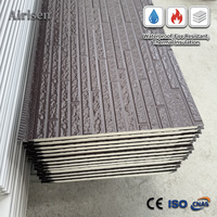 Prix Usine – Revêtement Mural Extérieur Décoratif pour Villa en Acier Galvanisé Ignifuge et Isolé de 16 mm avec Mousse PU, Façade Sculptée
