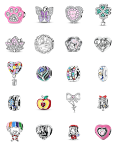 Colgante <span class=keywords><strong>de</strong></span> circonita tallada en forma <span class=keywords><strong>de</strong></span> rosa <span class=keywords><strong>de</strong></span> globo aerostático en forma <span class=keywords><strong>de</strong></span> corazón, joyería plateada <span class=keywords><strong>para</strong></span> niños, mujeres, hombres, unisex, uso diario - Product Image 1