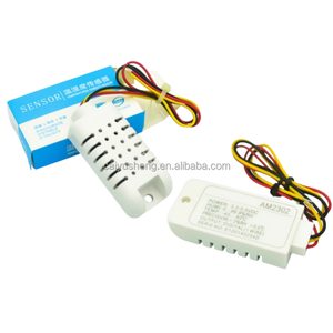 Módulo de Sensor de Temperatura y Humedad Digital de Bus Único AM2302B (DHT22) con Sonda y Placa Adaptadora AM2302 - Product Image 1