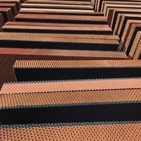 Nouvelles couvertures de refroidissement agricoles OEM en papier de pulpe brute de Jiamusi pour la vente en gros, options d'épaisseur 100mm/150mm, système d'alimentation automatique