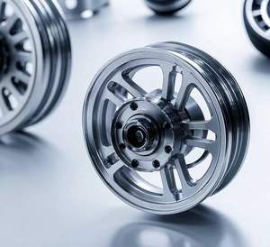 OEMカスタマイズ高精度CNC加工アルミ合金ステンレス鋼カラフルなオートバイホイール - Product Image 6