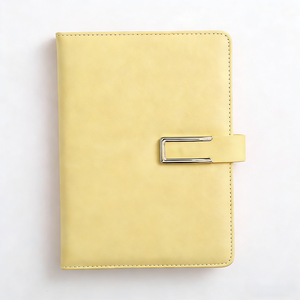 Carnet de budget A5 en cuir PU de haute qualité pour la vente en gros - Spirale à feuilles mobiles avec logo personnalisé, agenda avec pages intérieures, journal intime - Product Image 1