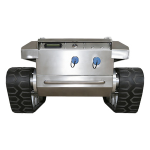 Plataforma Robótica de Acero Inoxidable con Capacidad de Carga de 40 kg, Sistema de Orugas de Goma Pequeñas para Todoterreno, TINS-6H - Product Image 3