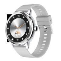 Reloj Inteligente Femenino G208 con Pantalla TFT de 1.19" 240x240, Resistente al Agua IP67, Llamadas por Bluetooth, Monitor de Sueño y Frecuencia Cardíaca, Batería de 4 Días, Aplicación Dafit, Aleación