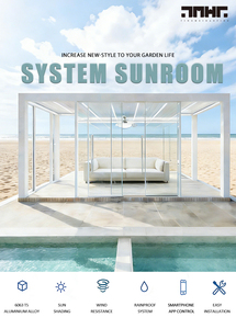 Vente chaude de Tingmeihaoting avec pare-<span class=keywords><strong>soleil</strong></span> latéral en alliage d'aluminium, piscine OEM/ODM, véranda intelligente en vrac - Product Image 5