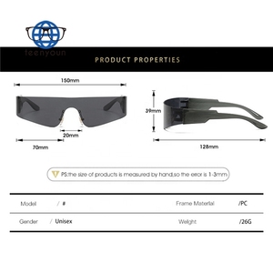 <span class=keywords><strong>Gafas</strong></span> <span class=keywords><strong>de</strong></span> <span class=keywords><strong>Sol</strong></span> Deportivas Punk <span class=keywords><strong>de</strong></span> Moda Teenyoun, Nuevas <span class=keywords><strong>Gafas</strong></span> <span class=keywords><strong>de</strong></span> <span class=keywords><strong>Ciclismo</strong></span> Coloridas <span class=keywords><strong>de</strong></span> Moda 2023, Montura <span class=keywords><strong>de</strong></span> una Pieza sin Marco - Product Image 6