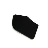 Difusor de Parachoques Trasero Negro Brillante ABS para Volkswagen Scirocco 2009 2014