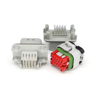 Conector Automotriz Tyco/AMP de 14 Pines para ECU, Montaje en PCB, Conjunto Completo de Conectores 776273-1/776267-1/776262-1