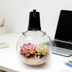 Lampe <span class=keywords><strong>de</strong></span> culture LED intelligente pour hydroponie, pot suspendu pour micro-légumes, idéal pour débutants, culture hors-sol à domicile - Product Image 2