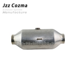 Accessoires automobiles : <span class=keywords><strong>Tuyau</strong></span> d'échappement avant universel, diamètre modifié 2,5 pouces, découpe 5 pouces, catalyseur céramique à trois voies pour carrosserie - Product Image 5