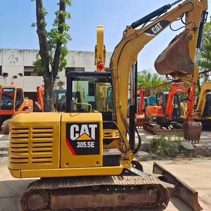 Excavadora Usada Cat305.5E con Motor y Caja de Cambios en Buen Estado, 5.5 Toneladas de Peso Operativo, 32kW de Potencia, Gran Descuento - Product Image 2