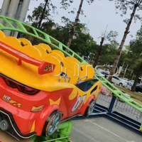 Manège de parc d'attractions personnalisable, super roller coaster rotatif, haute qualité, pour usage familial et commercial en extérieur, adapté à tous les âges, grande capacité