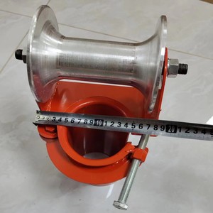 Rodillo <span class=keywords><strong>de</strong></span> <span class=keywords><strong>cable</strong></span> <span class=keywords><strong>de</strong></span> tubo Guía <span class=keywords><strong>de</strong></span> alambre Polea <span class=keywords><strong>Cable</strong></span> Colocación <span class=keywords><strong>de</strong></span> <span class=keywords><strong>cable</strong></span> Rodillo <span class=keywords><strong>de</strong></span> <span class=keywords><strong>cable</strong></span> horizontal recto con material <span class=keywords><strong>de</strong></span> aluminio - Product Image 3