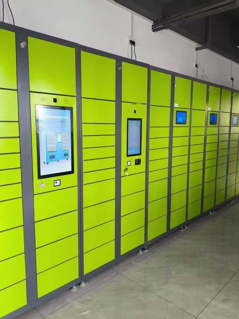 UTOP Smart Electronic Lock Steel Outdoor Self-Delivery Parcel Storage Locker for Apartment Campus Use