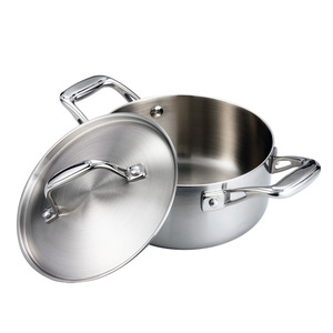 SHUNFA Haomen Tri-strati in acciaio inox 10 pcs pentole set di <span class=keywords><strong>3</strong></span> strati - Product Image 3