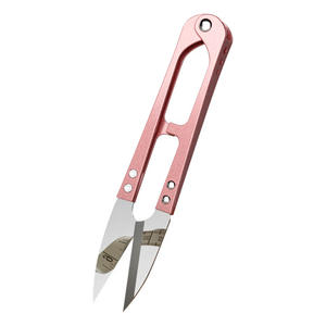 Tijeras para Hilo en Forma de U, Tijeras de Corte de Hilo con Resorte, Tijeras para Manualidades, Punto de Cruz, Costura de Ropa, Tijeras de Sastre para Cortar Hilo - Product Image 6