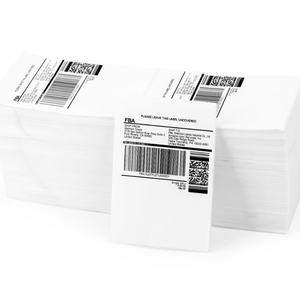 Modern Customized 4x6 Fold Logistics 3 Layer Logistic Shipping Label <b>Roll</b> - Product Image 2