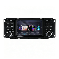 Radio Mobil Android 5" 8 Core untuk Jeep dengan GPS Terintegrasi, CarPlay Nirkabel, Layar Sentuh Kapasitif IPS & WiFi