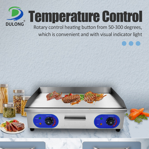 Grill électrique professionnel en acier inoxydable antiadhésif de 26 pouces (66 cm) - Product Image 3