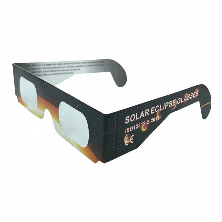 Gafas De Papel Para Eclipse Solar