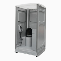 Cabine de douche portable pour le camping, toilettes portables avec système de chasse d'eau potable, pompe mains libres, toilettes mobiles en promotion