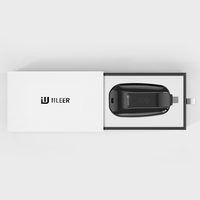 Haute qualité et bas prix 1200mAh Mini extérieur d'urgence solaire sans fil chargeur porte-clés batterie externe Portable Mobile charge