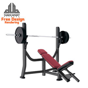 Máquina de Press de Pecho con Pesas, Equipo de Gimnasio Comercial para Fitness, Inclinación Ajustable, Uso Profesional - Product Image 1