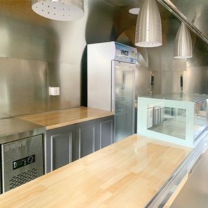 Camión de comida de cocina móvil totalmente equipado restaurante helado pavo barbacoa café concesión remolque - Product Image 3