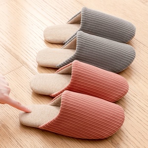 รองเท้าสลิปเปอร์ผ้าใบ veca ผ้าฝ้ายกันคราบและดูดซับเหงื่อได้ทุกฤดูกาล - Product Image 2