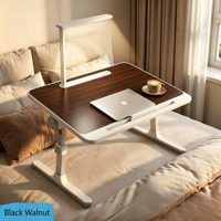 Table d'étude, table de lit réglable en hauteur, petite table pour la maison, bureau pliable pour chambre à coucher.