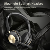 Casque filaire pour PC portable de haute qualité avec suppression du bruit et microphone pour le travail, Zoom, Skype et Teams