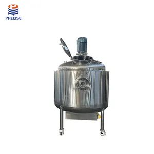 Stainless Steel Cooking Oil Mixing Tank With Heating Jacket