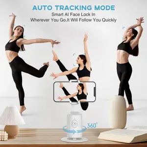 Nuovo Live Video Vlog Selfie Stick Phone Auto Shooting Tracking Object 360 rotazione Mini Follow Shooting Gimbal treppiede Stand