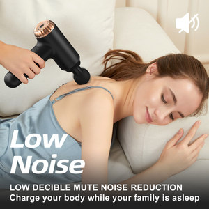 EKANG <span class=keywords><strong>Mini</strong></span> Pistola Portátil de Fascia, Pistola de Masaje Corporal Recargable, Portátil, Plástico, Tejido Profundo, - Product Image 6