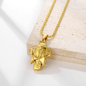 Olivia thép không gỉ hợp thời trang <span class=keywords><strong>eagle</strong></span> động vật quyến rũ cho homme phong cách 18k mới thiết kế thời trang mặt dây chuyền đối với trang sức làm - Product Image 2